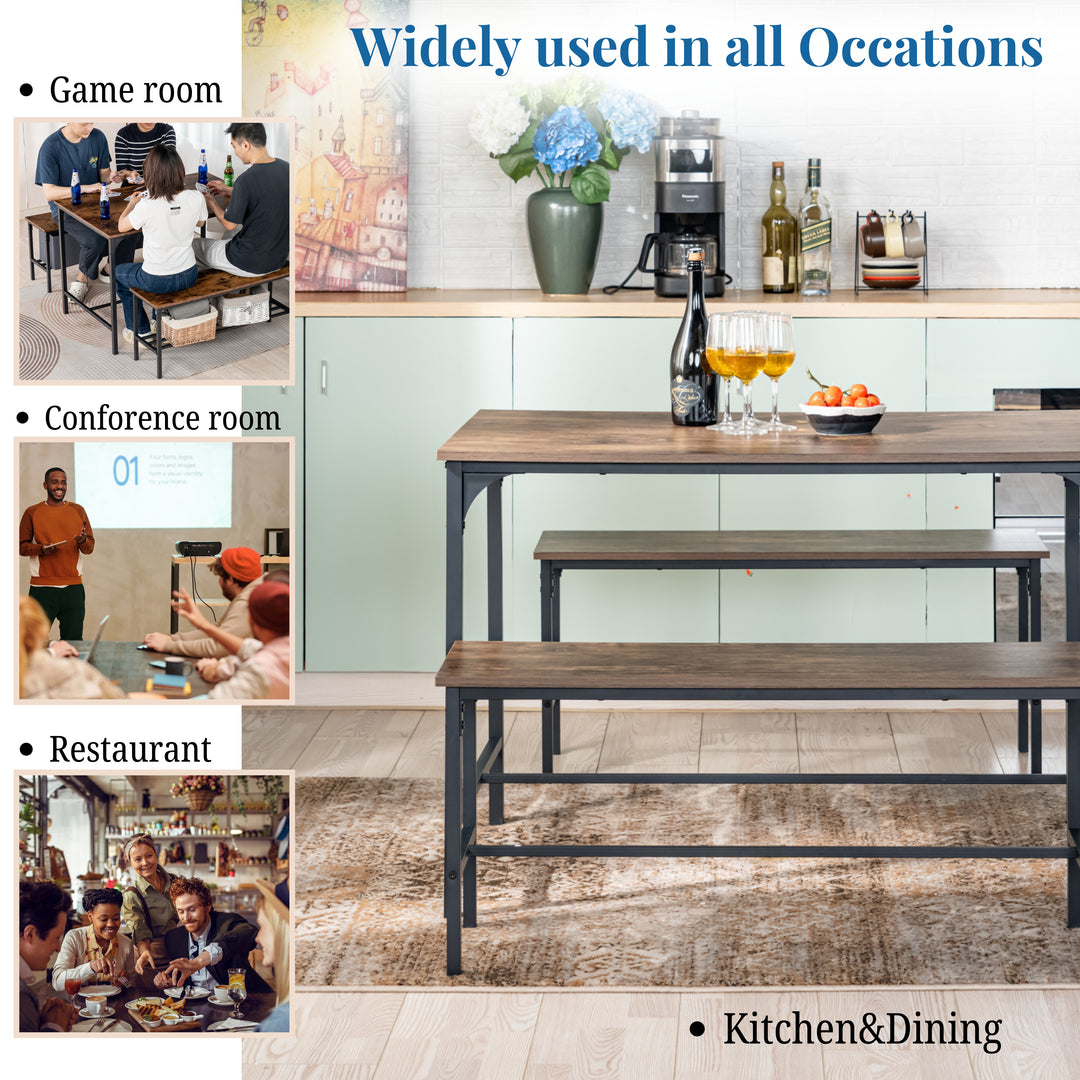 Lomaner Small Space Kitchen Dining Table Set