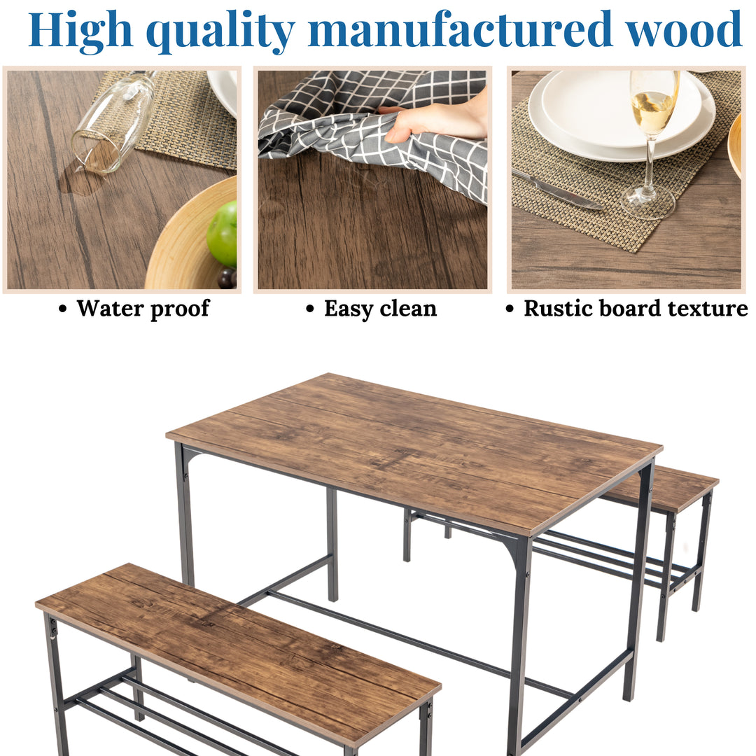 Lomaner Small Space Kitchen Dining Table Set