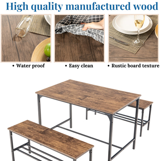 Lomaner Small Space Kitchen Dining Table Set