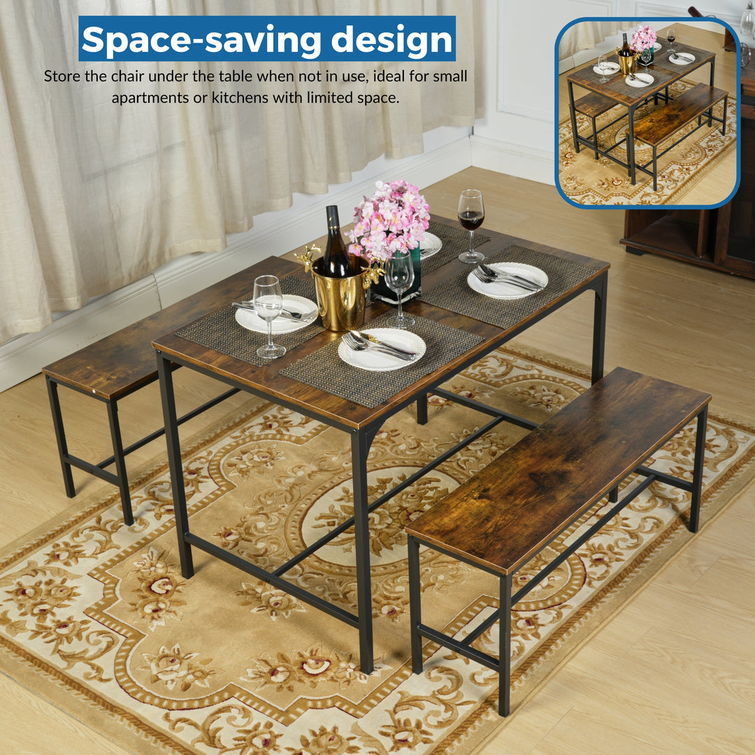 Lomaner Small Space Kitchen Dining Table Set