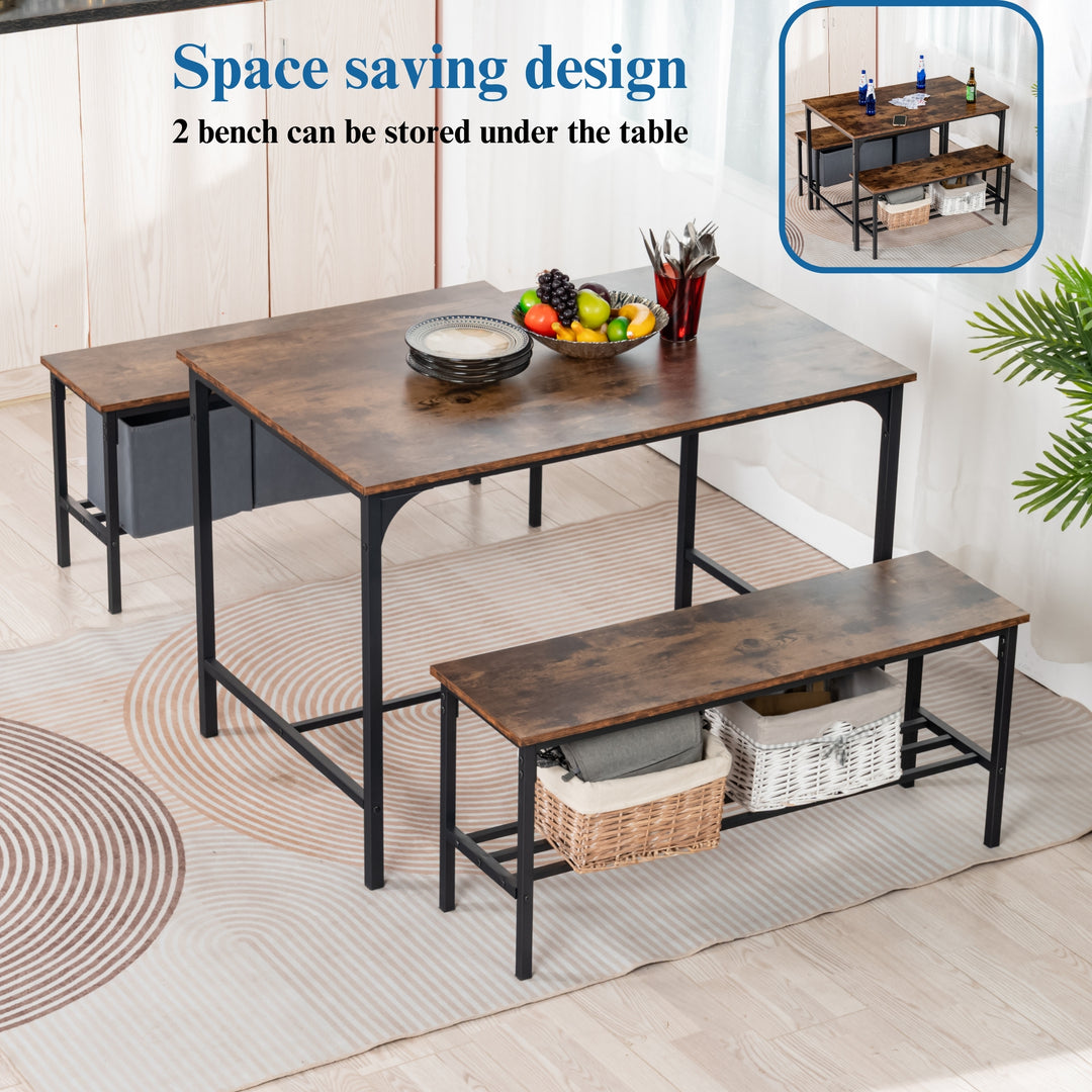 Lomaner Small Space Kitchen Dining Table Set