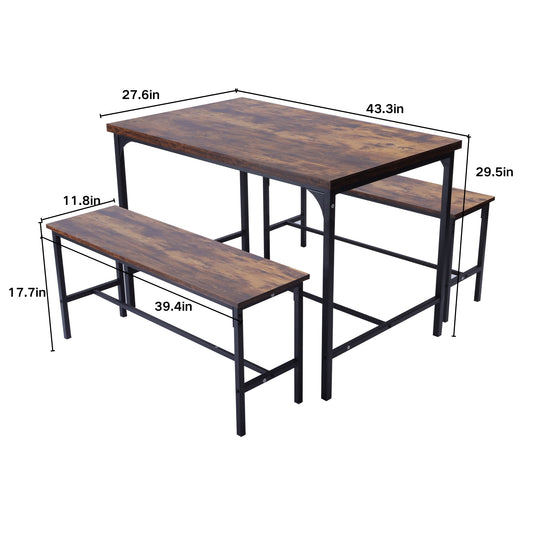 Lomaner Small Space Kitchen Dining Table Set