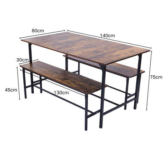 Lomaner Small Space Kitchen Dining Table Set