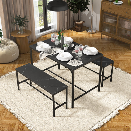Lomaner Small Space Kitchen Dining Table Set