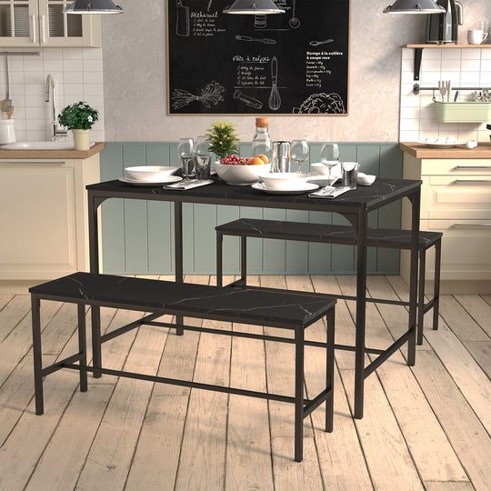 Lomaner Small Space Kitchen Dining Table Set