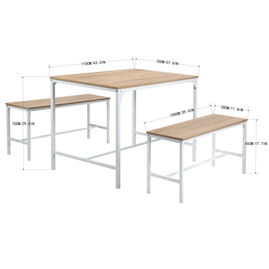 Lomaner Small Space Kitchen Dining Table Set