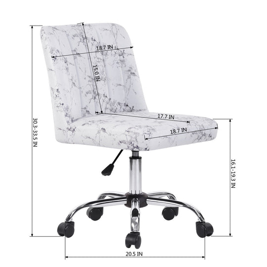 Maker Task chair with Printing fabric padded seat -HOMY CASA