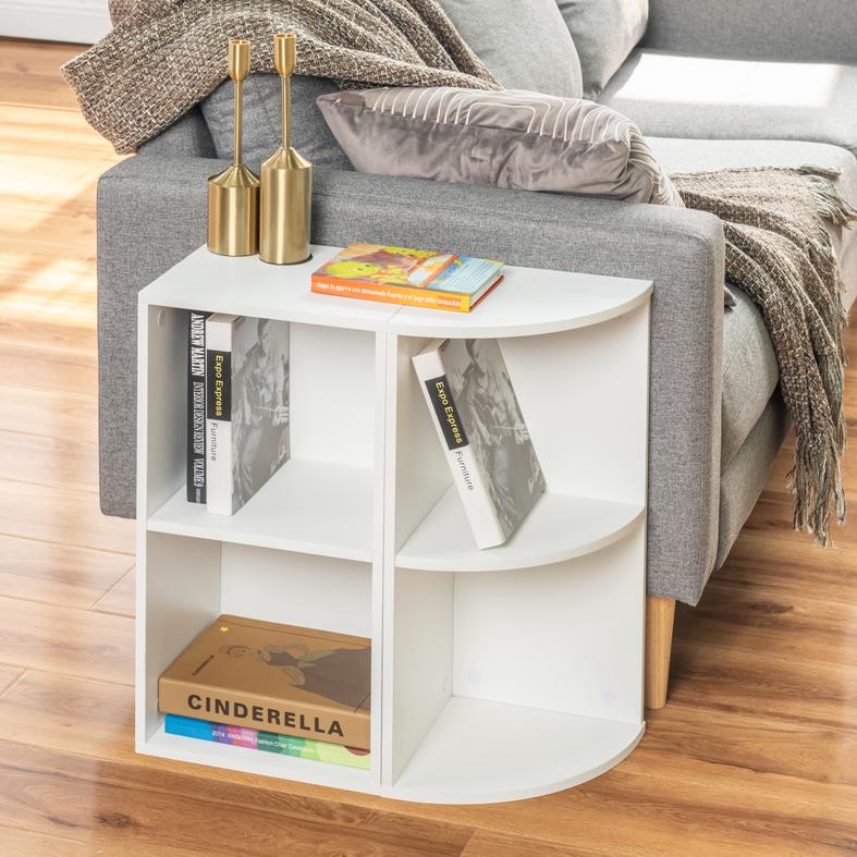 Mandi Wooden Corner Cabinet