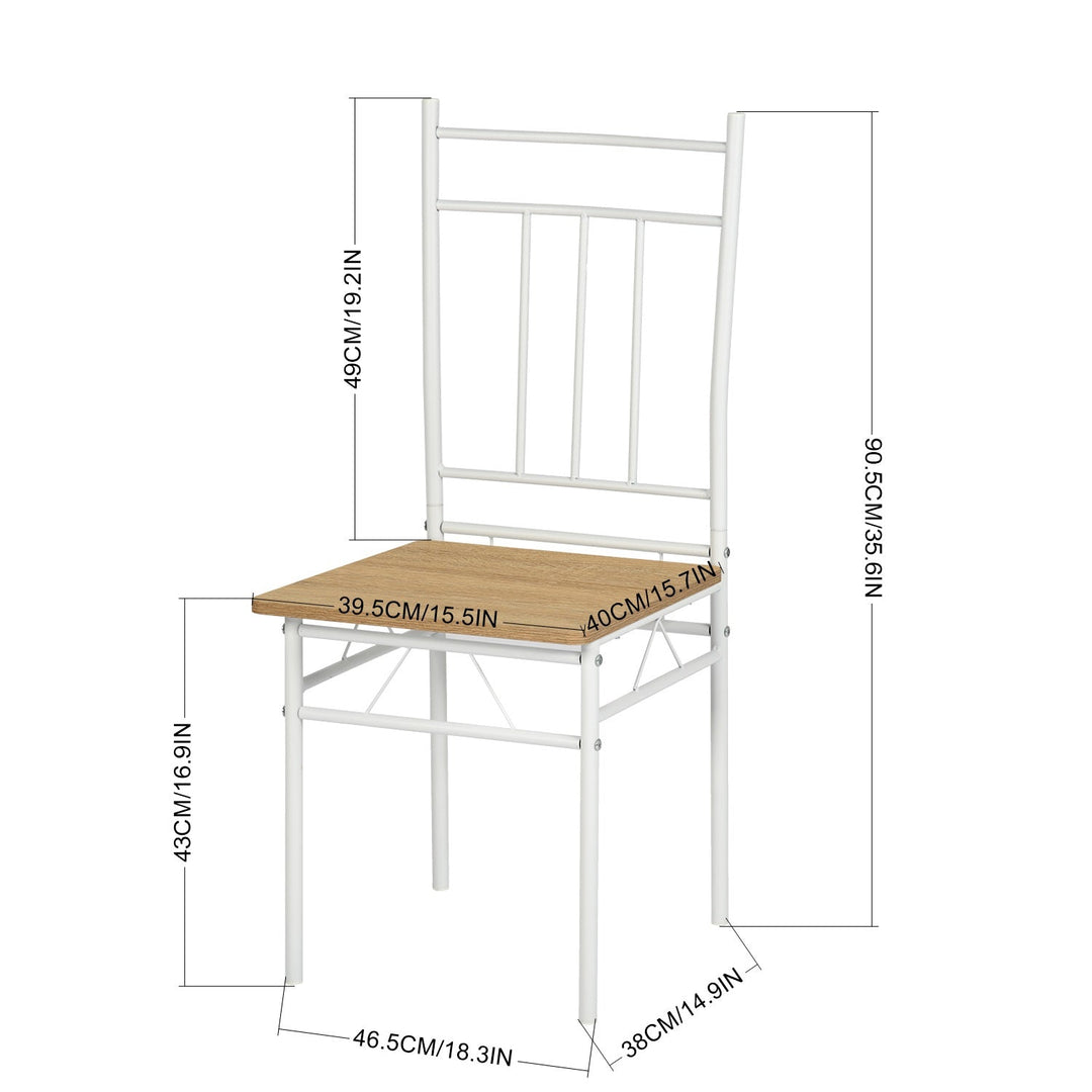 Marbury Wood Kitchen & Dining Table Set