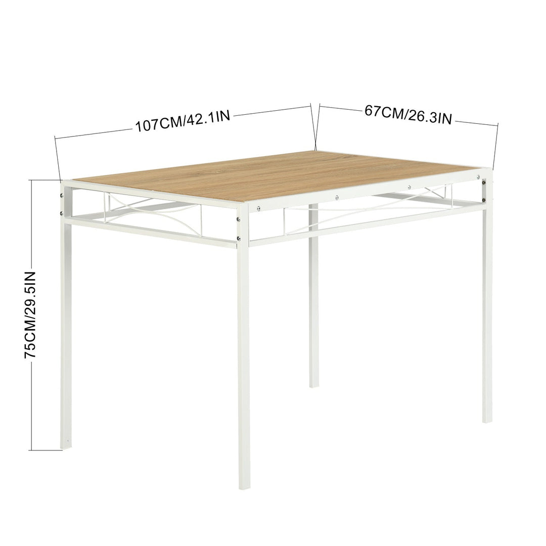 Marbury Wood Kitchen & Dining Table Set