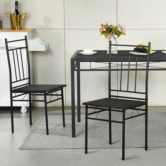 Marbury Wood Kitchen & Dining Table Set