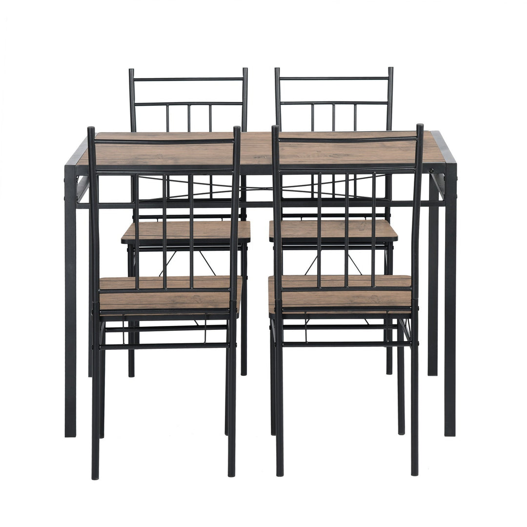 Marbury Wood Kitchen & Dining Table Set