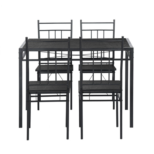 Marbury Wood Kitchen & Dining Table Set