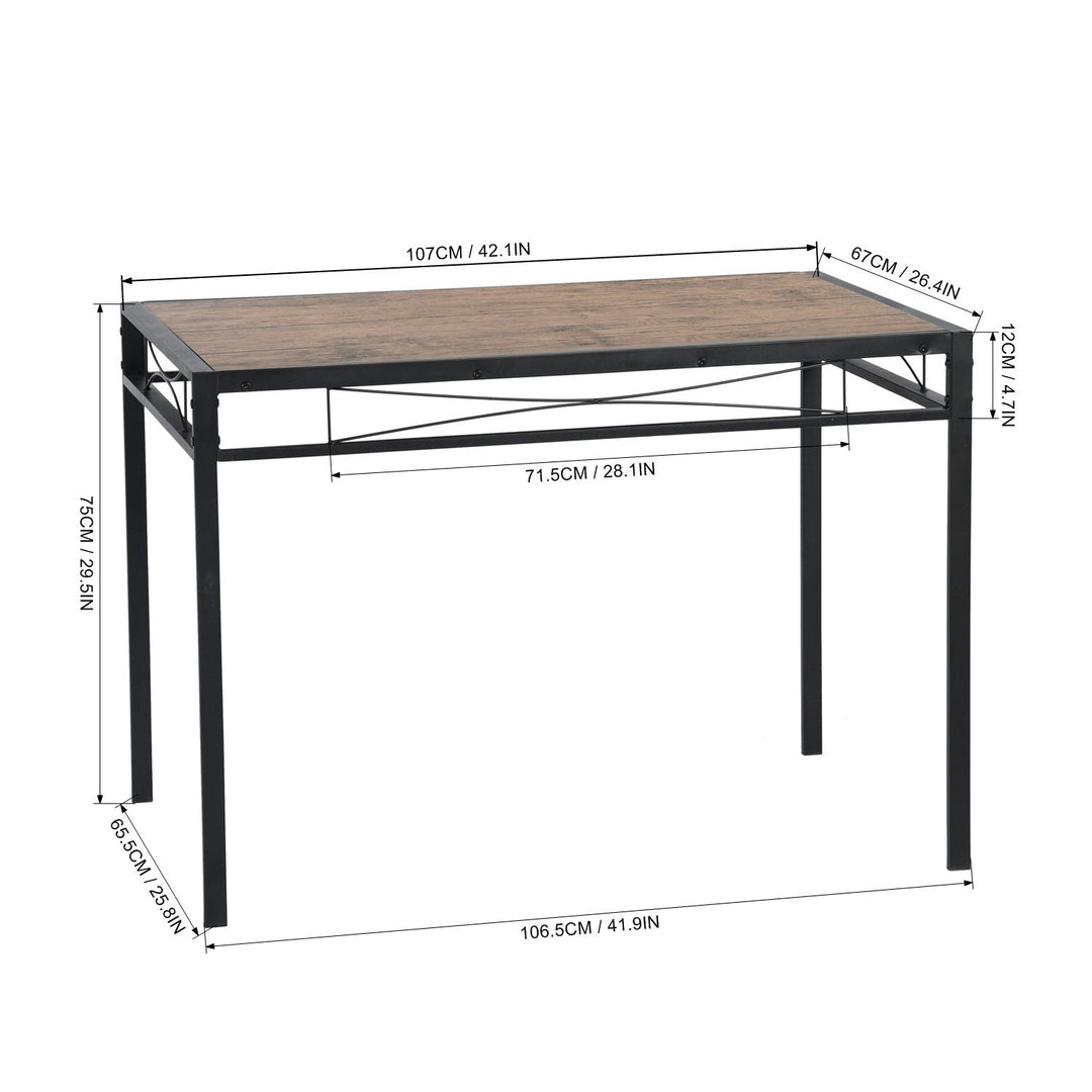 Marbury Wood Kitchen & Dining Table Set