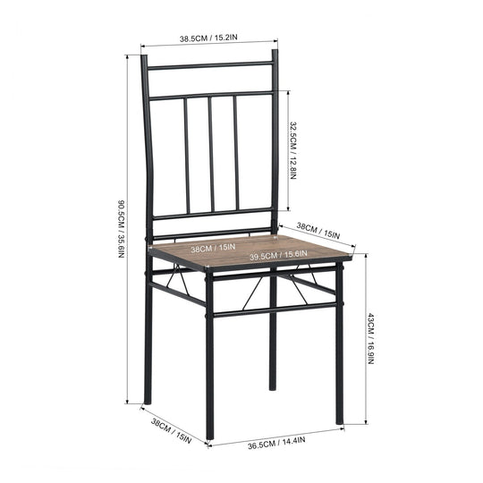 Marbury Wood Kitchen & Dining Table Set