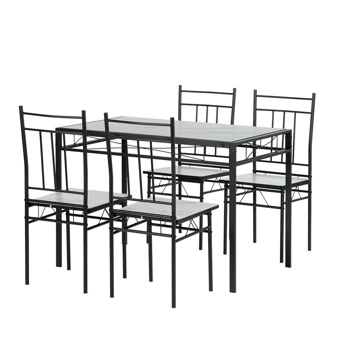 Marbury Wood Kitchen & Dining Table Set