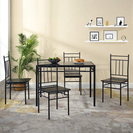 Marbury Wood Kitchen & Dining Table Set