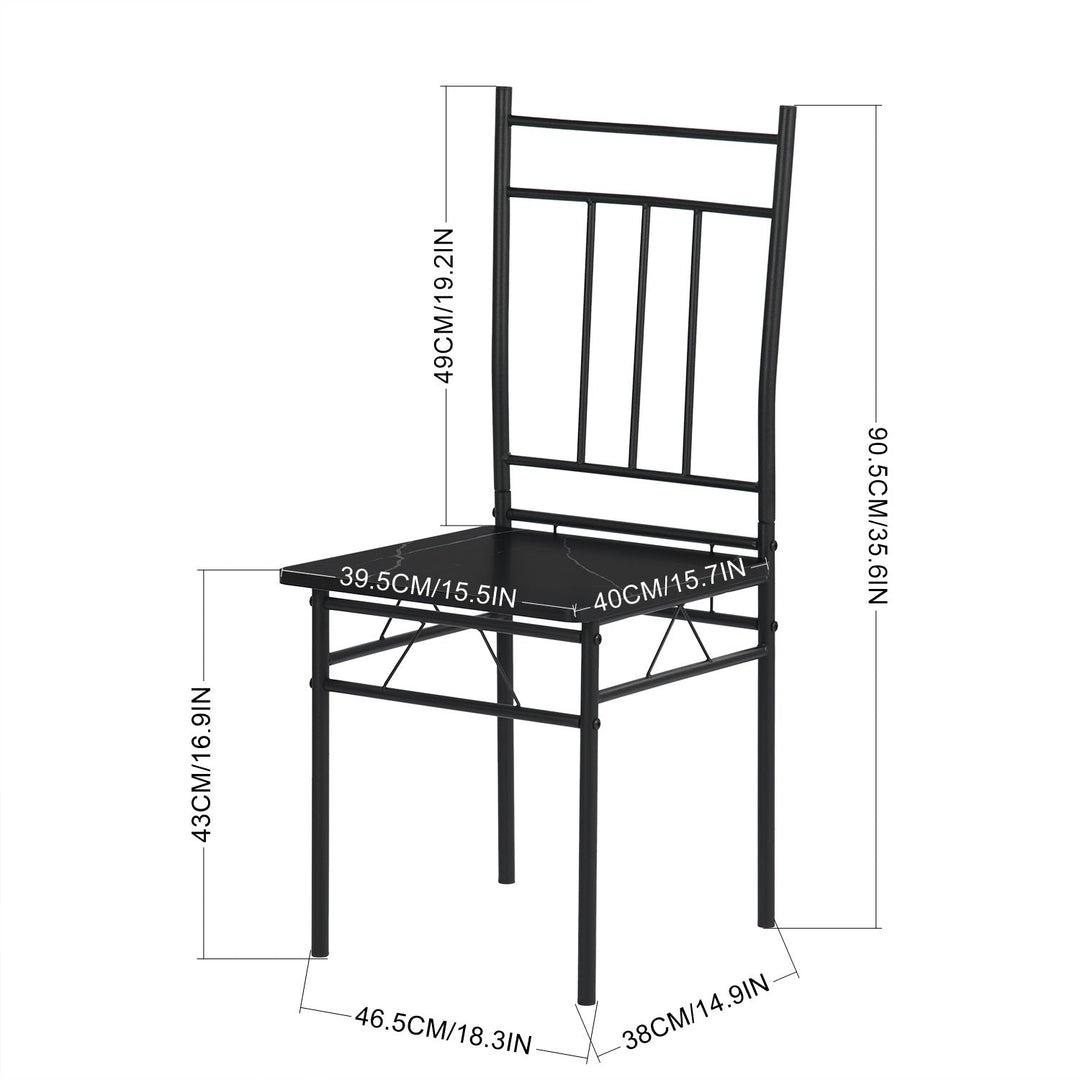 Marbury Wood Kitchen & Dining Table Set