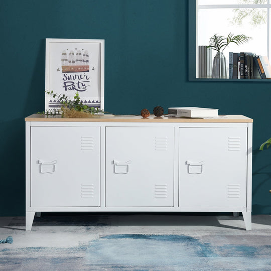 Matapouri Mdf Top 3 Door Storage Cabinets