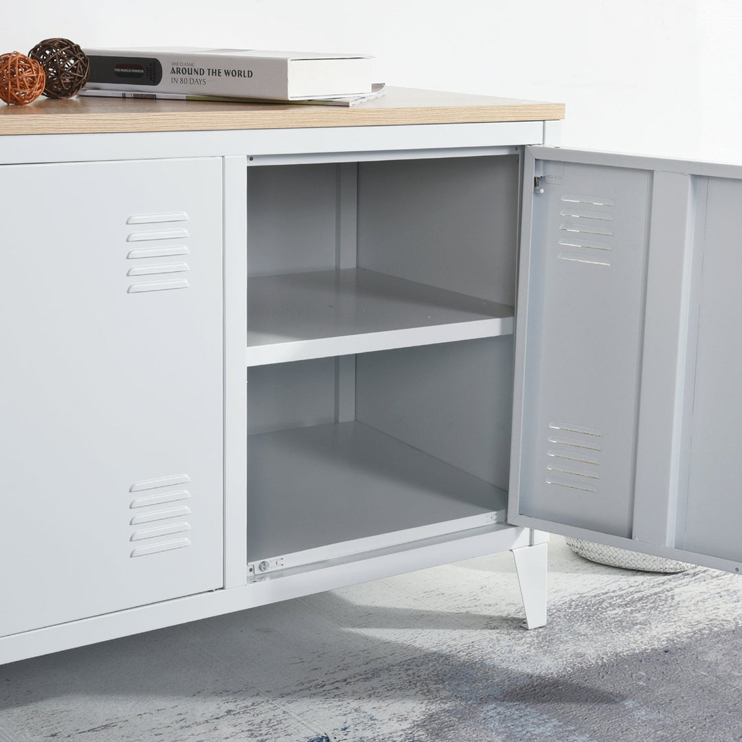Matapouri Mdf Top 3 Door Storage Cabinets