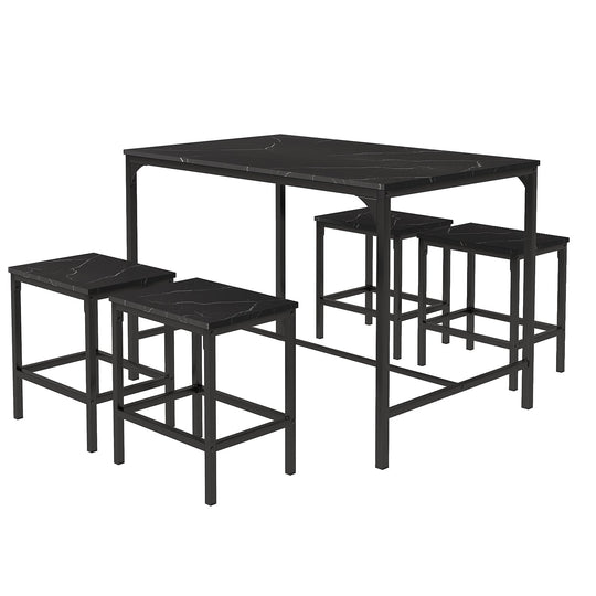 Moreman Wooden Kitchen & Dining Table Set