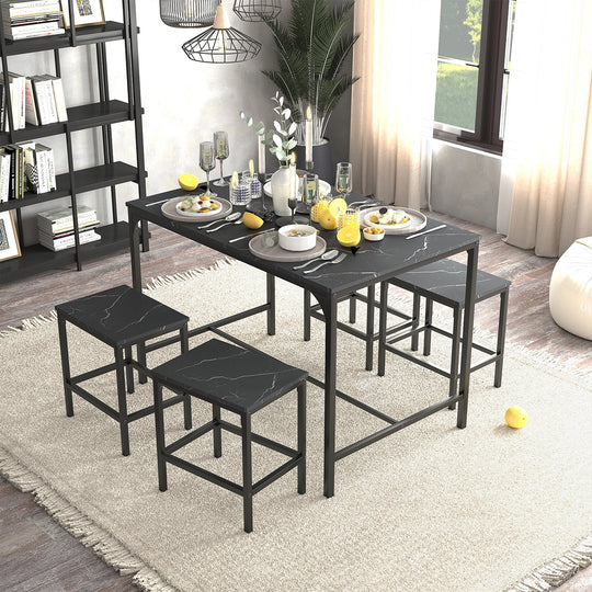 Moreman Wooden Kitchen & Dining Table Set