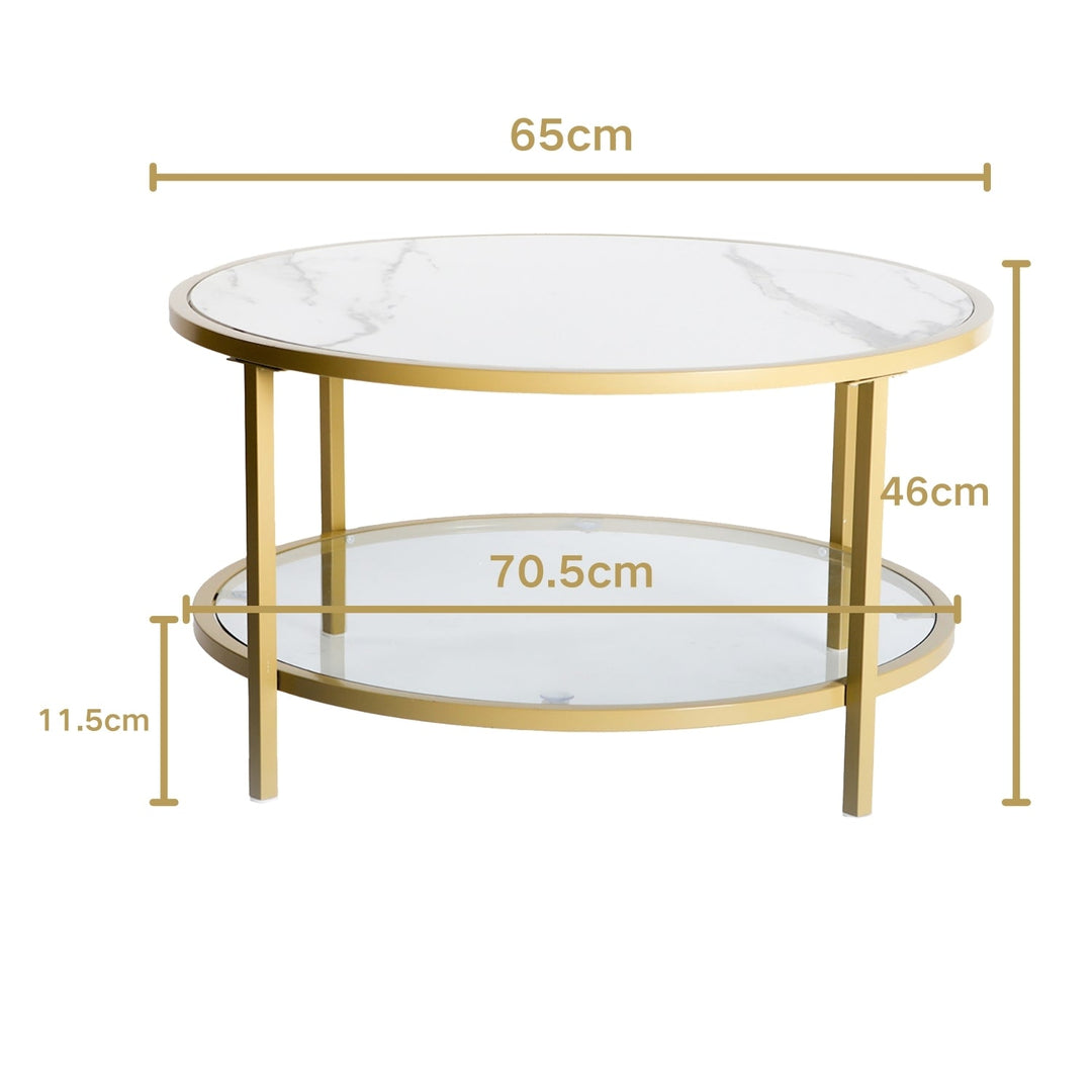 marble and glass coffee table | modern design | metal base | elegant and versatile | ideal for living room or office use