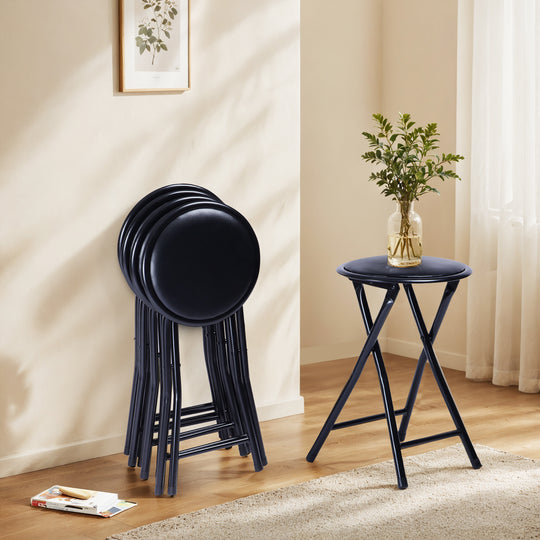Newport Foldable PVC Stool Set