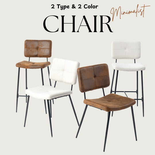 Pomona  Modern Fabric  Dining Chairs For Kitchen And Dining-HOMY CASA