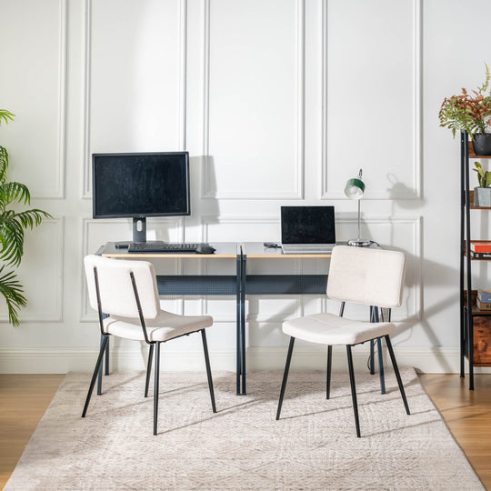 Pomona  Modern Fabric  Dining Chairs For Kitchen And Dining-HOMY CASA