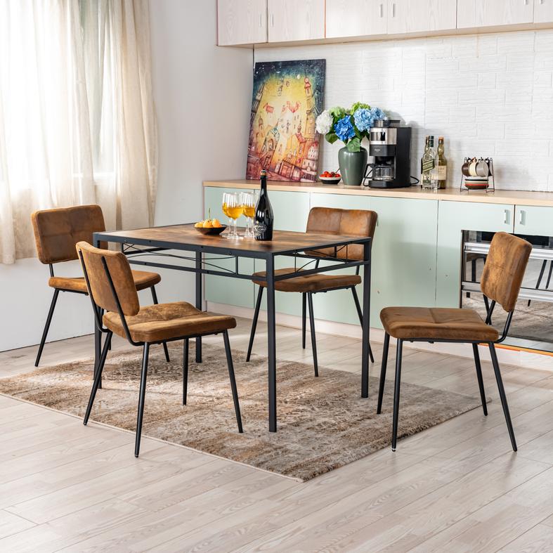 Pomona  Modern Fabric  Dining Chairs For Kitchen And Dining-HOMY CASA