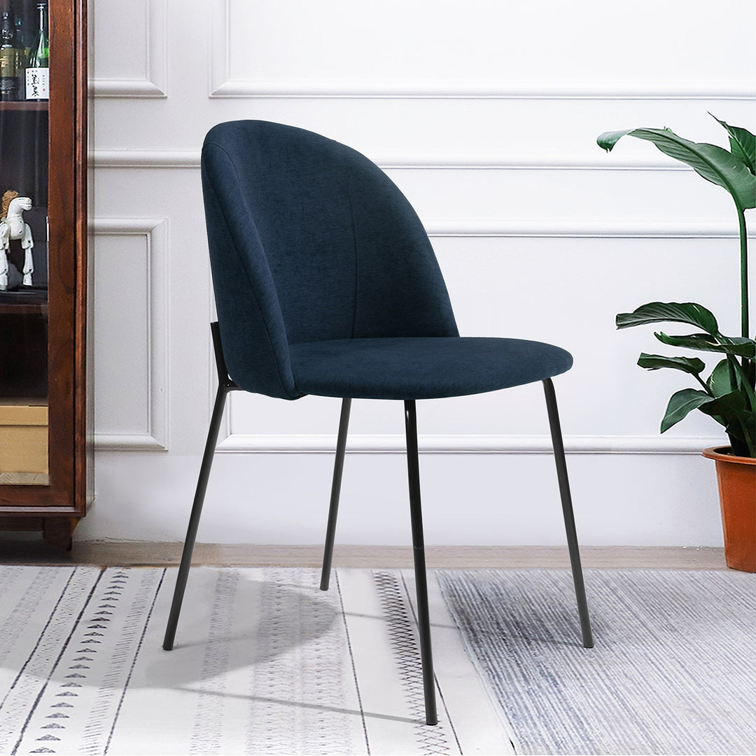 PUZZLE Modern Fabric Dining Chairs(Set of 2)- HomyCasa - HomyCasa