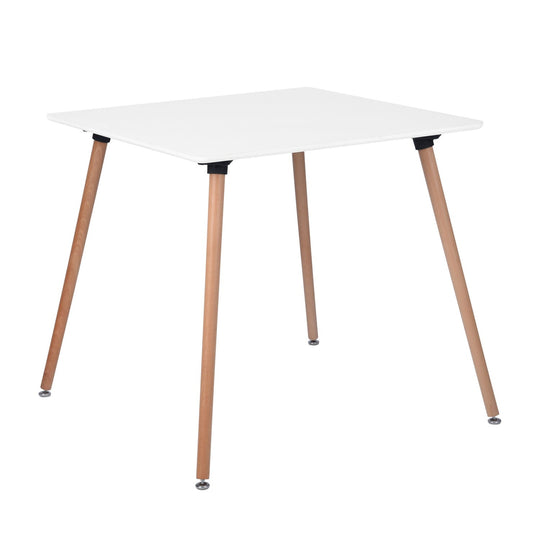 43.3闁?Wooden Dining Table - HomyCasa