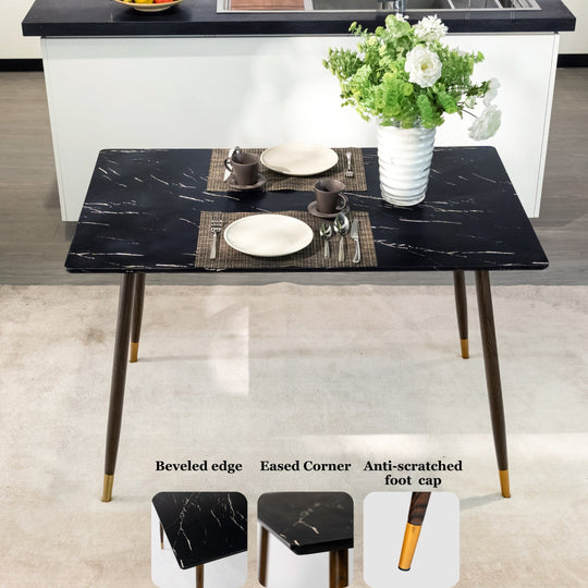 Rosa Rectangular Wooden Kitchen & Dining Table