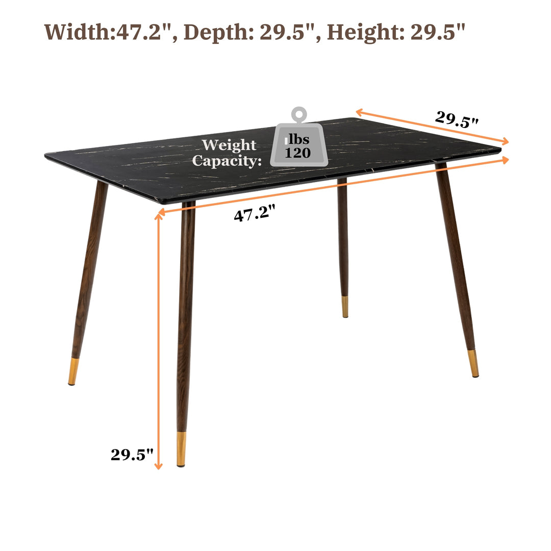Rosa Rectangular Wooden Kitchen & Dining Table