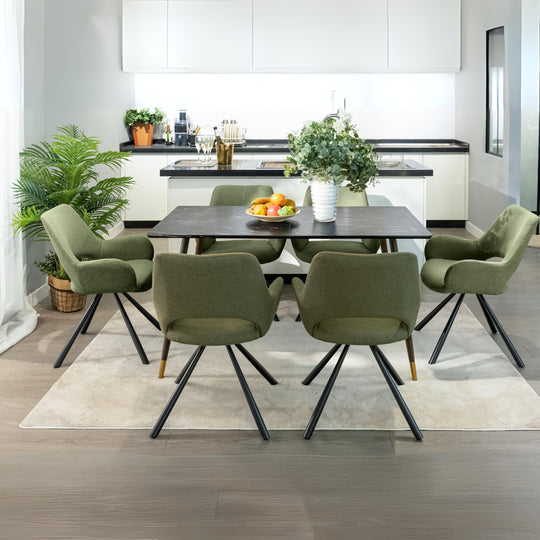 Rosa Rectangular Wooden Kitchen & Dining Table