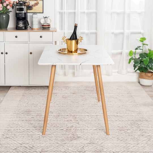 Rosa Rectangular Wooden Kitchen & Dining Table
