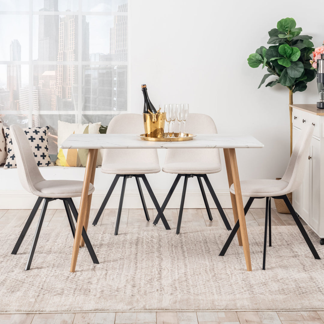 Rosa Rectangular Wooden Kitchen & Dining Table