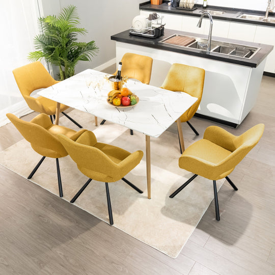 Rosa Rectangular Wooden Kitchen & Dining Table
