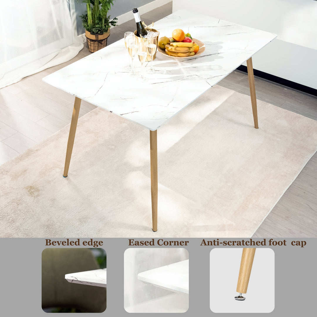 Rosa Rectangular Wooden Kitchen & Dining Table