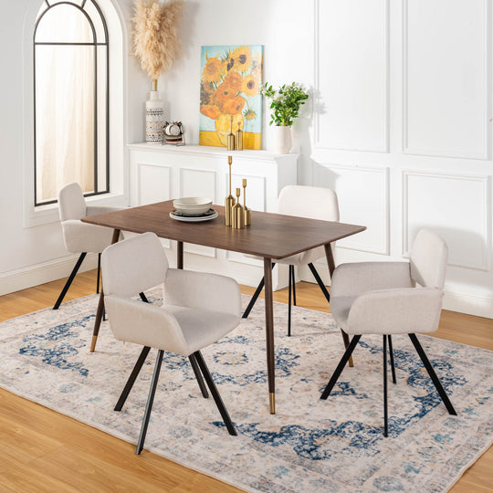Rosa Rectangular Wooden Kitchen & Dining Table