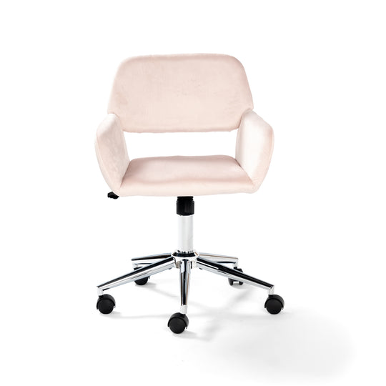 Ross Ergonomic Upholistery Office Chair with Black Metal Legs