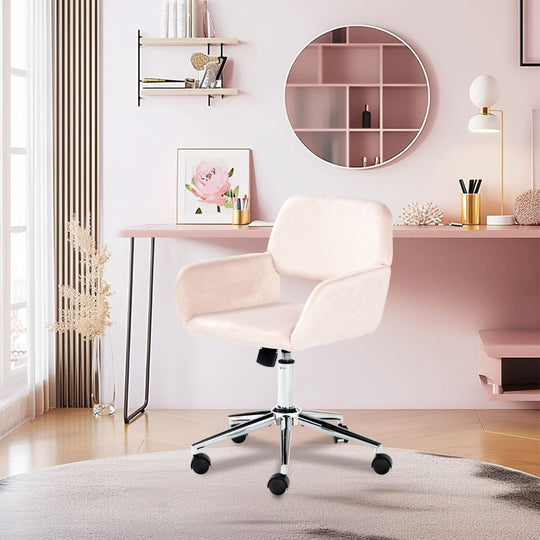 Ross Ergonomic Upholistery Office Chair with Black Metal Legs