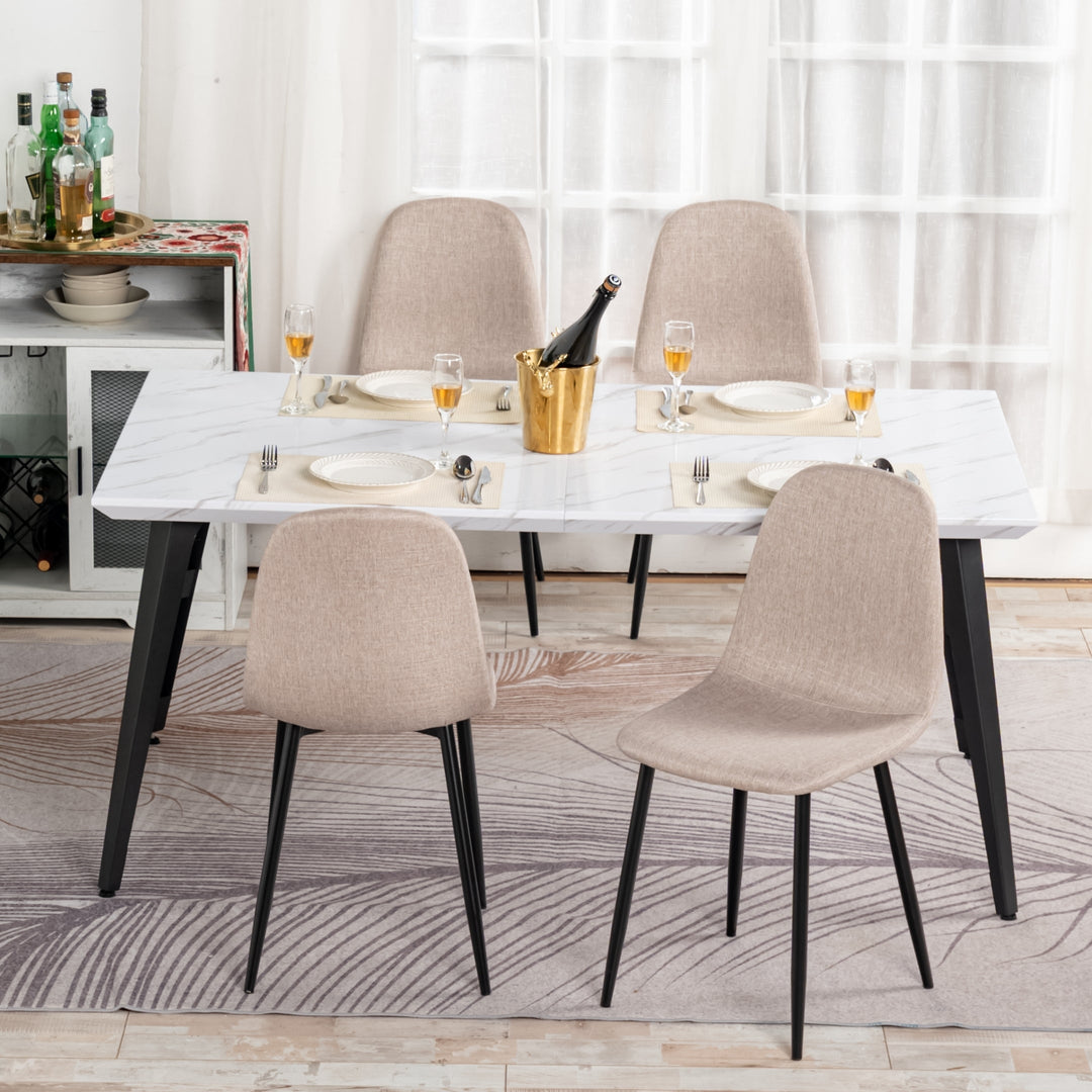 Stan Modern Rectangular Dining Table, Perfect for Home and Small Spaces-HOMY CASA 
