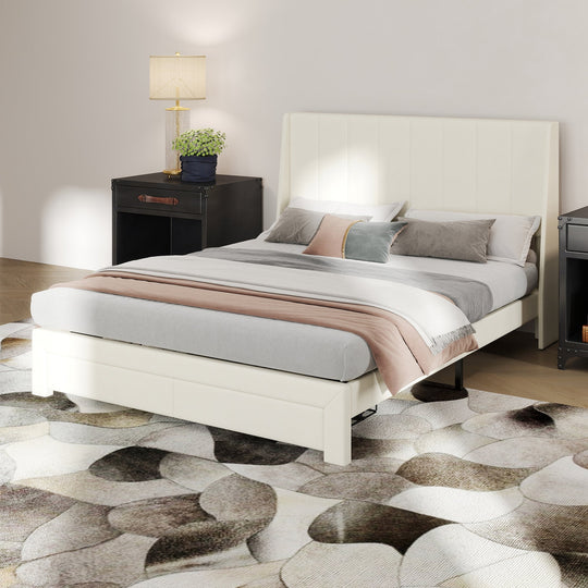 Summit Modern Upholstered Bed Frame