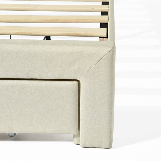 Summit Modern Upholstered Bed Frame