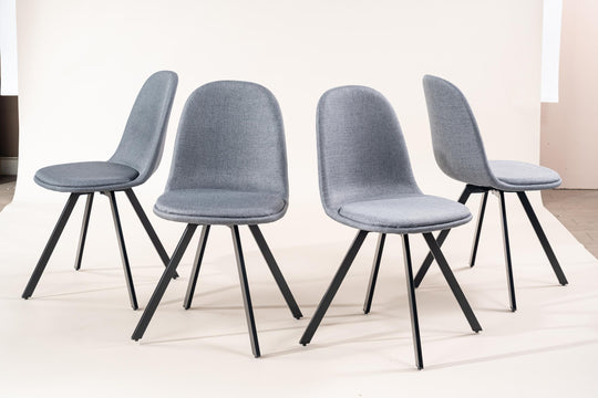 Sunflower Stylish swivel Dining Chairs-HOMY CASA