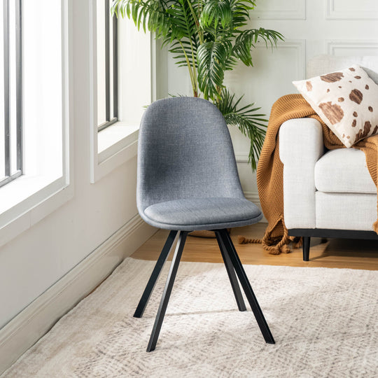 Sunflower Stylish swivel Dining Chairs-HOMY CASA