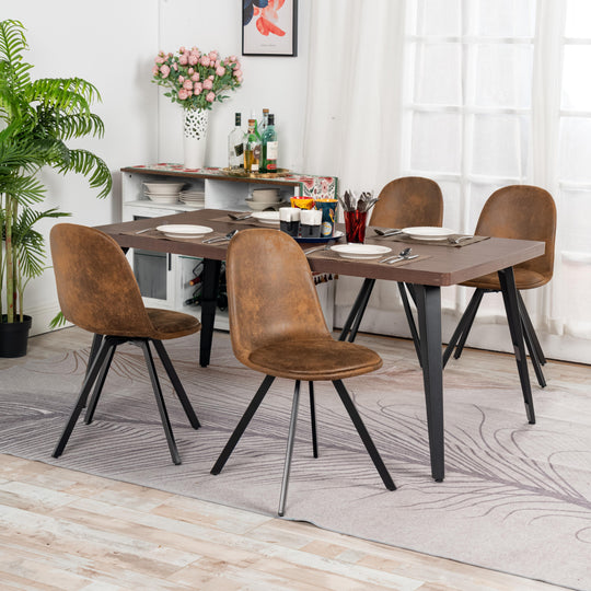 Sunflower Stylish swivel Dining Chairs-HOMY CASA