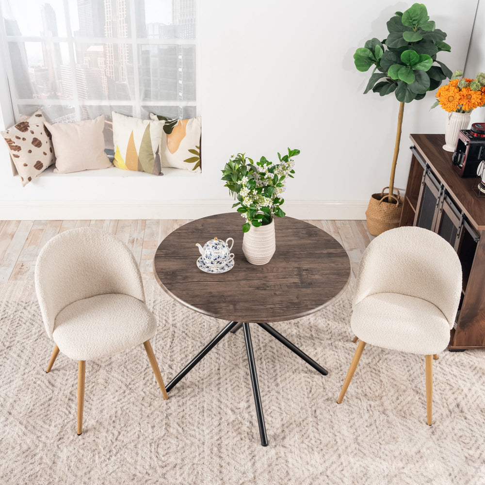 Zomba Dining Chairs, Set of 2, Perfect for Contemporary Spaces-HOMY CASA